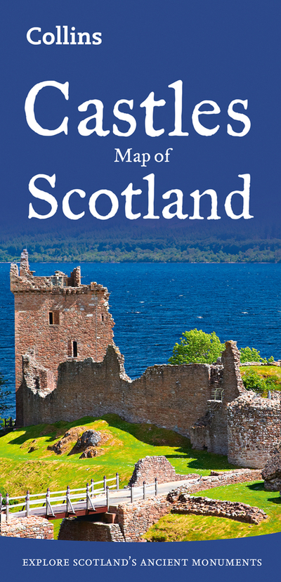 Castles Map of Scotland – Argonaut Books